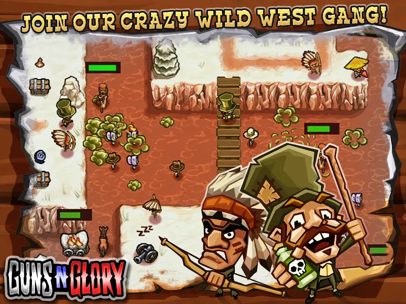 Guns'n'Glory  [МОД Mega Pack] Screenshot 2