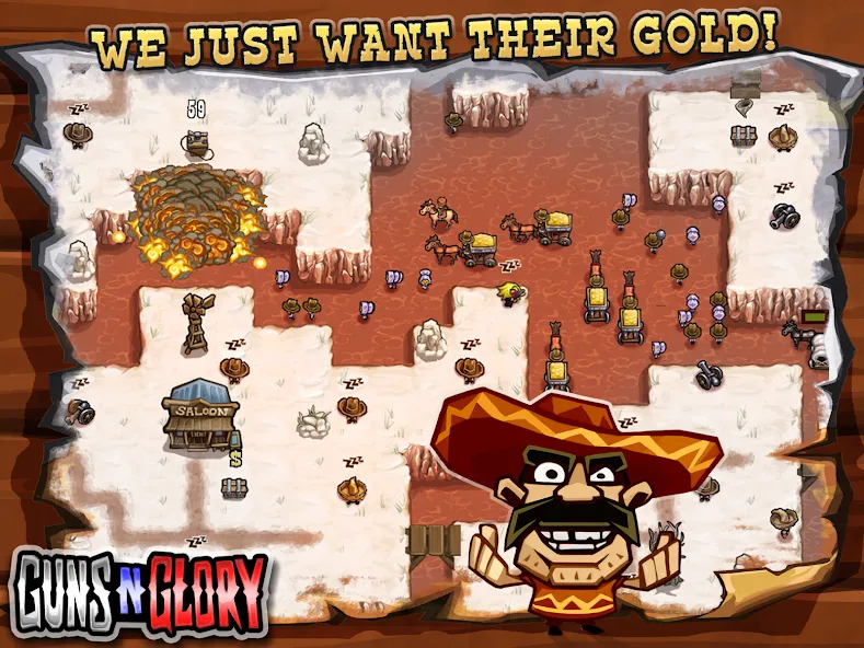 Guns'n'Glory  [МОД Mega Pack] Screenshot 3
