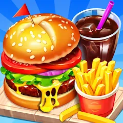 Взлом Cooking Restaurant Food Games  [МОД Все открыто] - полная версия apk на Андроид