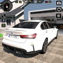 Скачать взломанную Super Car Parking 3d Games  [МОД Много монет] - стабильная версия apk на Андроид