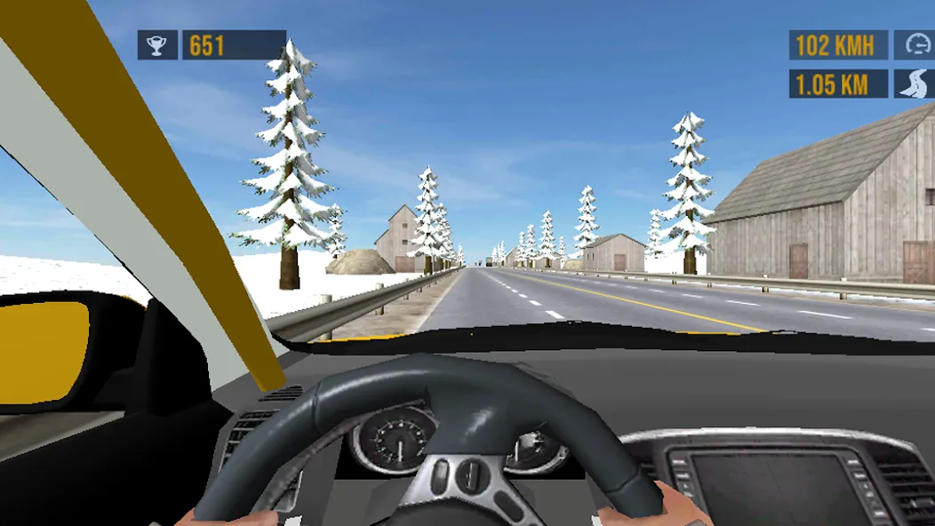 Highway Traffic Car Racer (Хайвей Трафик Кар Рейсер)  [МОД Меню] Screenshot 2