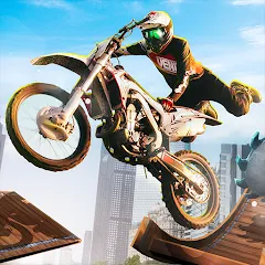 Скачать взломанную Trial Mania: Dirt Bike Games (Трайал Мания)  [МОД Много денег] - последняя версия apk на Андроид