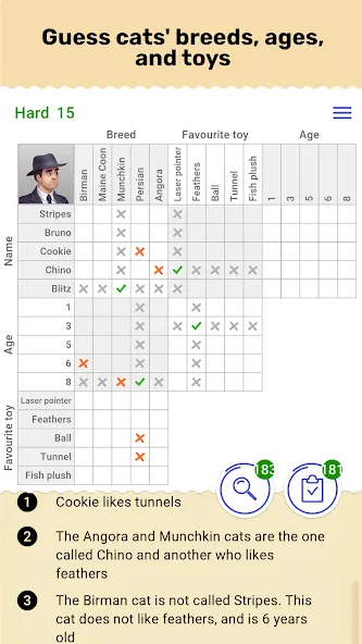 Cross Logic: Smart Puzzle Game (Кросс Лоджик)  [МОД Бесконечные монеты] Screenshot 5