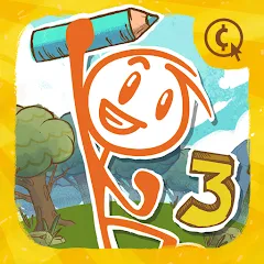 Взломанная Draw a Stickman: EPIC 3 (Нарисуй палочного человечка)  [МОД Бесконечные деньги] - полная версия apk на Андроид