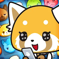 Взлом Aggretsuko : Match 3 Puzzle (Аггретсуко)  [МОД Много монет] - полная версия apk на Андроид