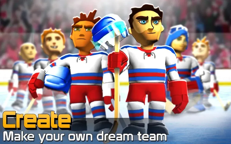 BIG WIN Hockey (БИГ ВИН Хоккей)  [МОД Menu] Screenshot 1