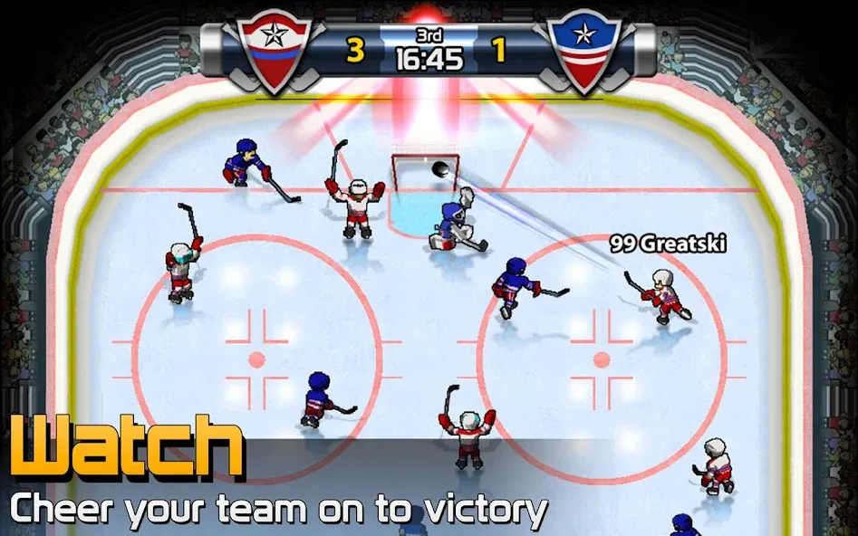 BIG WIN Hockey (БИГ ВИН Хоккей)  [МОД Menu] Screenshot 3