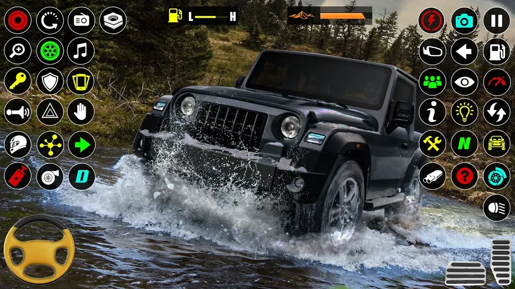 Offroad SUV: 4x4 Driving Game. (Оффроуд внедорожник)  [МОД Все открыто] Screenshot 1