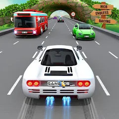 Скачать взломанную Mini Car Racing Game Legends  [МОД Mega Pack] - полная версия apk на Андроид