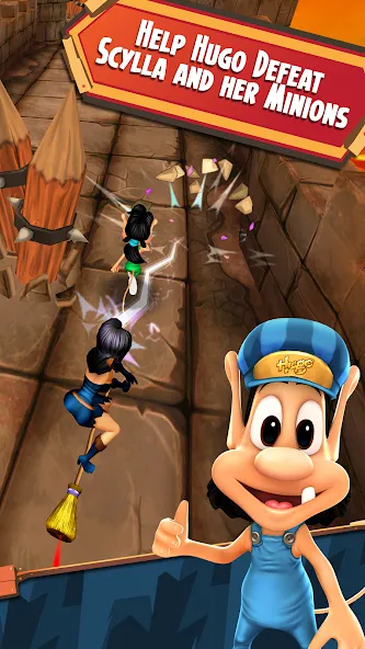 Hugo Troll Race 2: Rail Rush (Хуго Тролл Гонка 2)  [МОД Unlimited Money] Screenshot 3