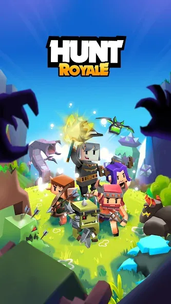 Hunt Royale: Action RPG Battle (Хант Роял)  [МОД Бесконечные монеты] Screenshot 1