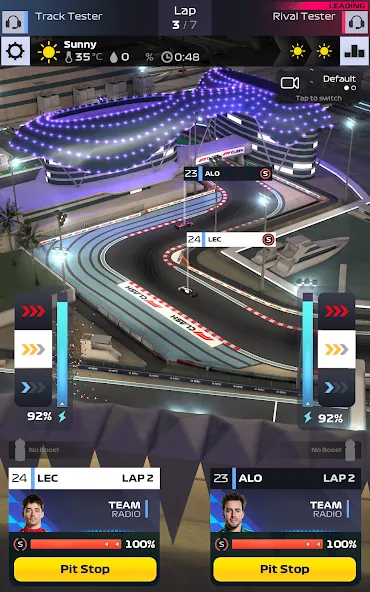 F1 Clash - Car Racing Manager (Ф1 Клаш)  [МОД Много денег] Screenshot 2