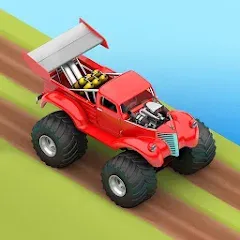 Скачать взломанную MMX Hill Dash 2 – Offroad Truc (ММХ Хилл Даш 2)  [МОД Unlimited Money] - стабильная версия apk на Андроид