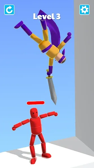 Ragdoll ninja: Imposter hero (Рагдолл Ниндзя)  [МОД Все открыто] Screenshot 4