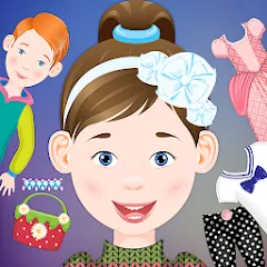 Взлом Dress Up game for girls  [МОД Mega Pack] - последняя версия apk на Андроид