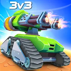 Скачать взломанную Tanks a Lot - 3v3 Battle Arena  [МОД Menu] - стабильная версия apk на Андроид