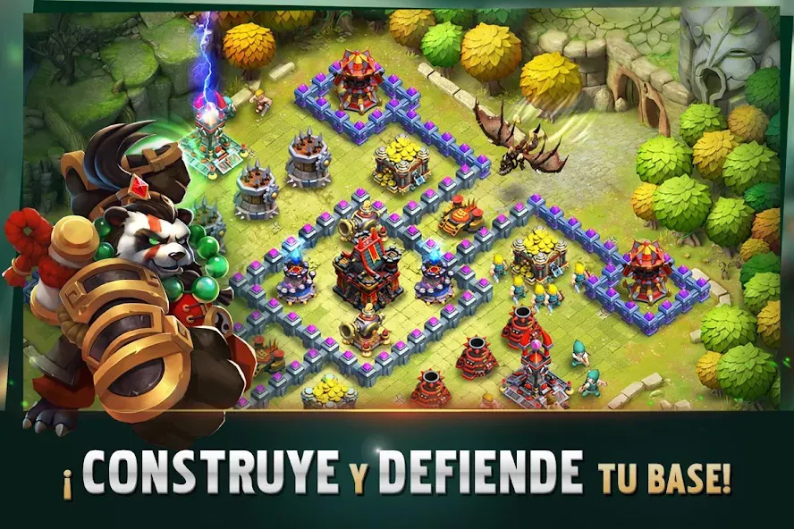 Clash of Lords 2: Español (Клэш оф Лордс 2)  [МОД Много денег] Screenshot 1