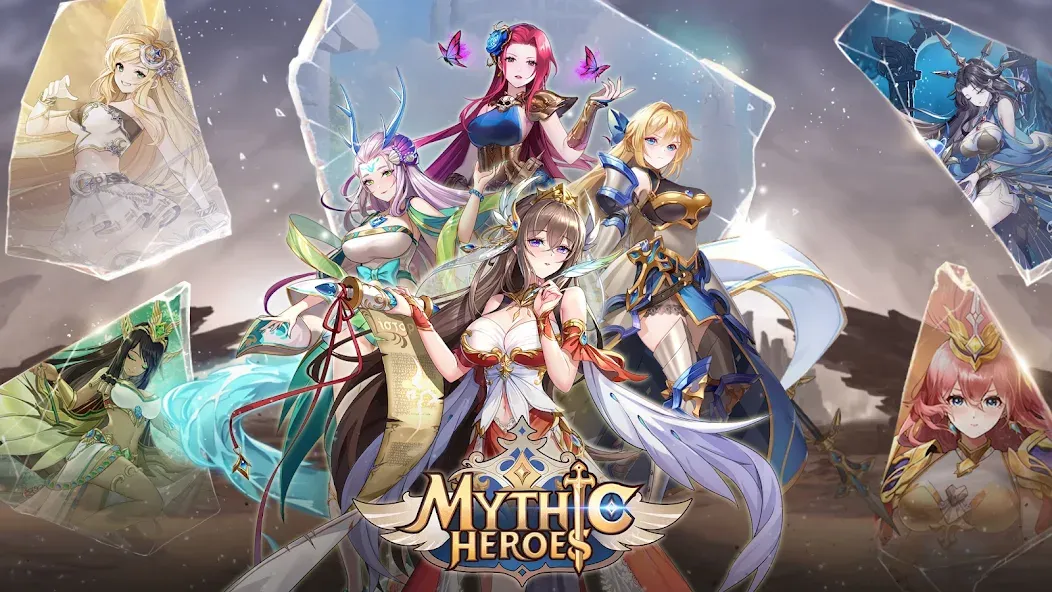 Mythic Heroes: Idle RPG (Мифические герои)  [МОД Бесконечные монеты] Screenshot 1