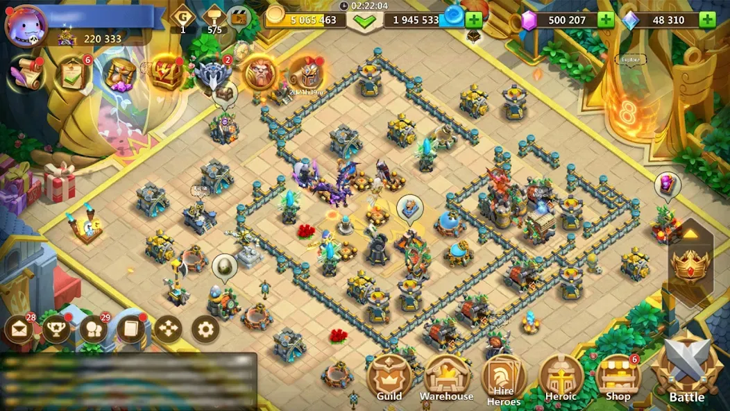 Castle Clash: World Ruler (Кастл Клаш)  [МОД Unlimited Money] Screenshot 1