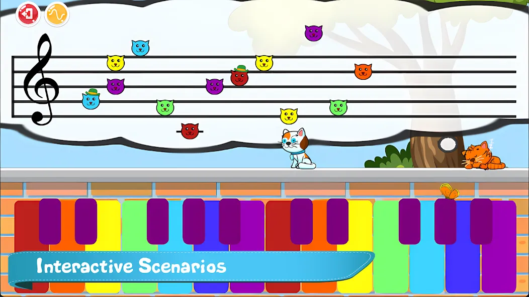 Cat Piano Meow - Sounds & Game  [МОД Все открыто] Screenshot 4