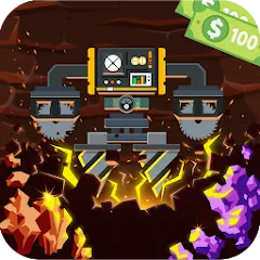 Взломанная Happy Digging: Idle Miner Tyco (Хэппи Диггинг)  [МОД Unlimited Money] - полная версия apk на Андроид