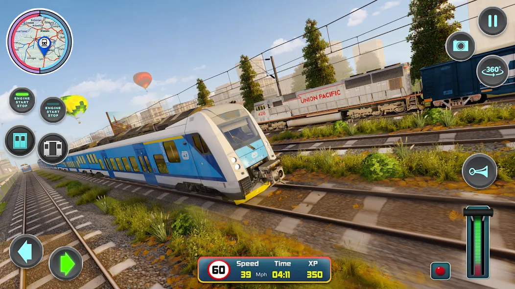 City Train Driver- Train Games  [МОД Бесконечные монеты] Screenshot 3