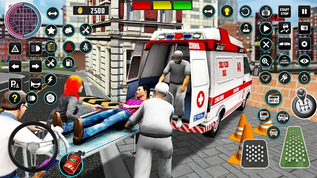 Heli Ambulance Simulator Game  [МОД Все открыто] Screenshot 5