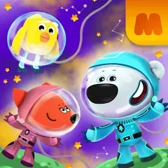 Скачать взлом Be-be-bears in space  [МОД Много монет] - стабильная версия apk на Андроид