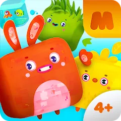 Скачать взломанную Cutie Cubies  [МОД Все открыто] - полная версия apk на Андроид