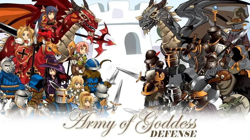 Army of Goddess Defense (Армия Обороны Богинь)  [МОД Unlimited Money] Screenshot 1