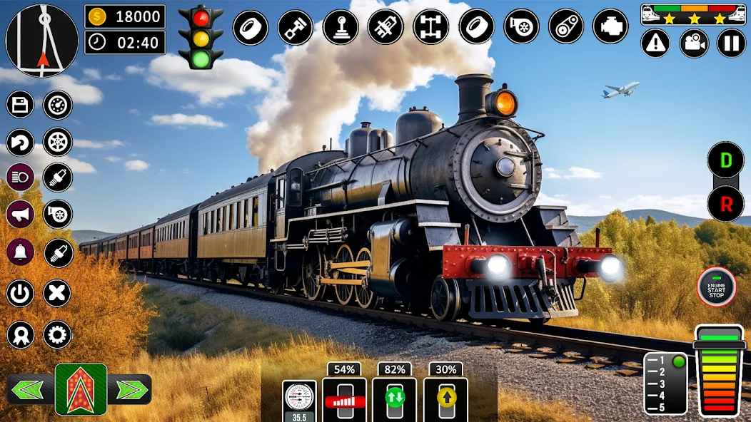 City Train Games Driver Sim 3D  [МОД Unlimited Money] Screenshot 3