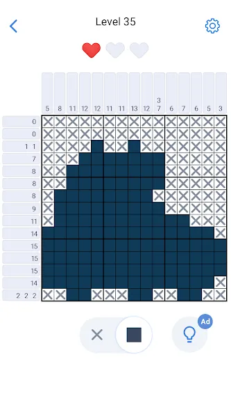 Pixel Art: Logic Nonogram (Пиксельное искусство головоломка)  [МОД Menu] Screenshot 4