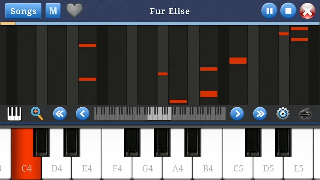 Piano Music & Songs  [МОД Много монет] Screenshot 1