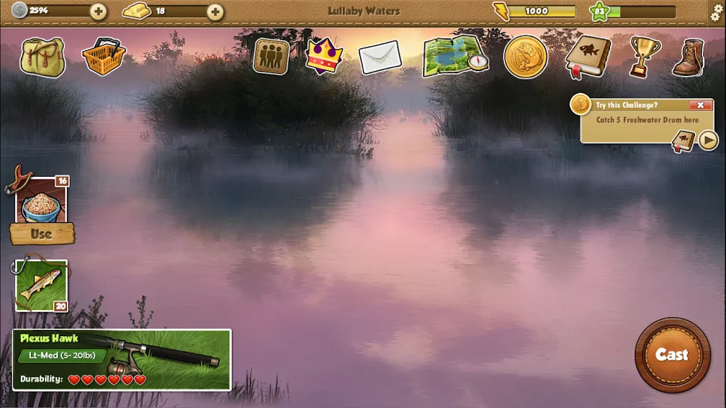 Fishing World (Фишинг Ворлд)  [МОД Menu] Screenshot 3