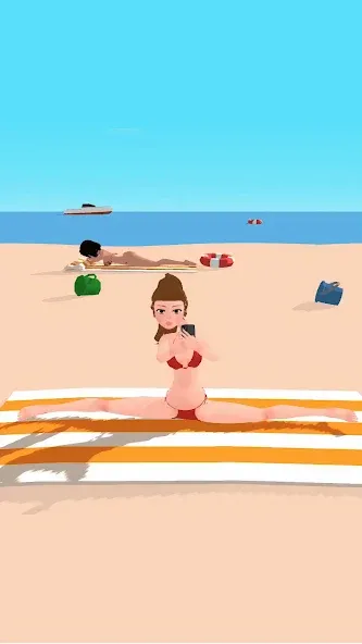 Flirt Master 3D (Флирт Мастер 3D)  [МОД Бесконечные монеты] Screenshot 3