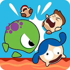 Взломанная Monster Run: Jump Or Die  [МОД Меню] - стабильная версия apk на Андроид