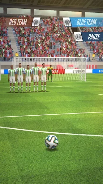 Strike Football Game FreeKick  [МОД Unlocked] Screenshot 2