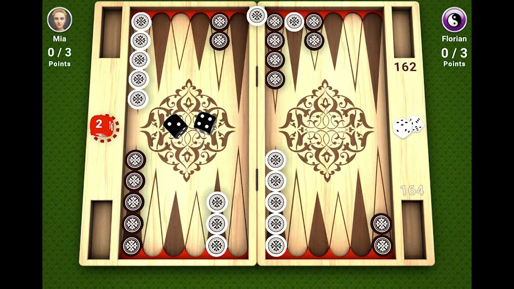 Backgammon -  Board Game  [МОД Меню] Screenshot 4