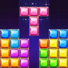 Скачать взломанную Block Puzzle - Gem Block (Блокпазл блокголоволомка)  [МОД Меню] - полная версия apk на Андроид