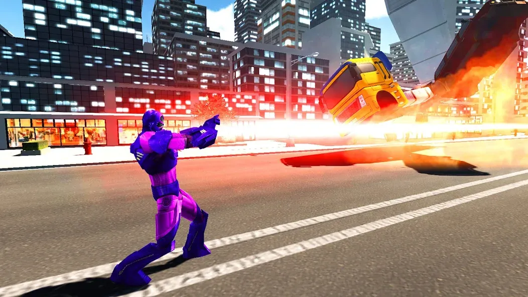 Super city hero:Iron Hero War (Супер сити герой)  [МОД Unlocked] Screenshot 2