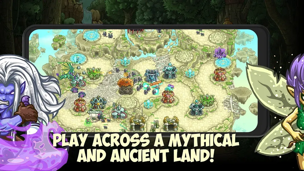 Kingdom Rush Origins TD (Кингдом Раш Ориджинс)  [МОД Много монет] Screenshot 3