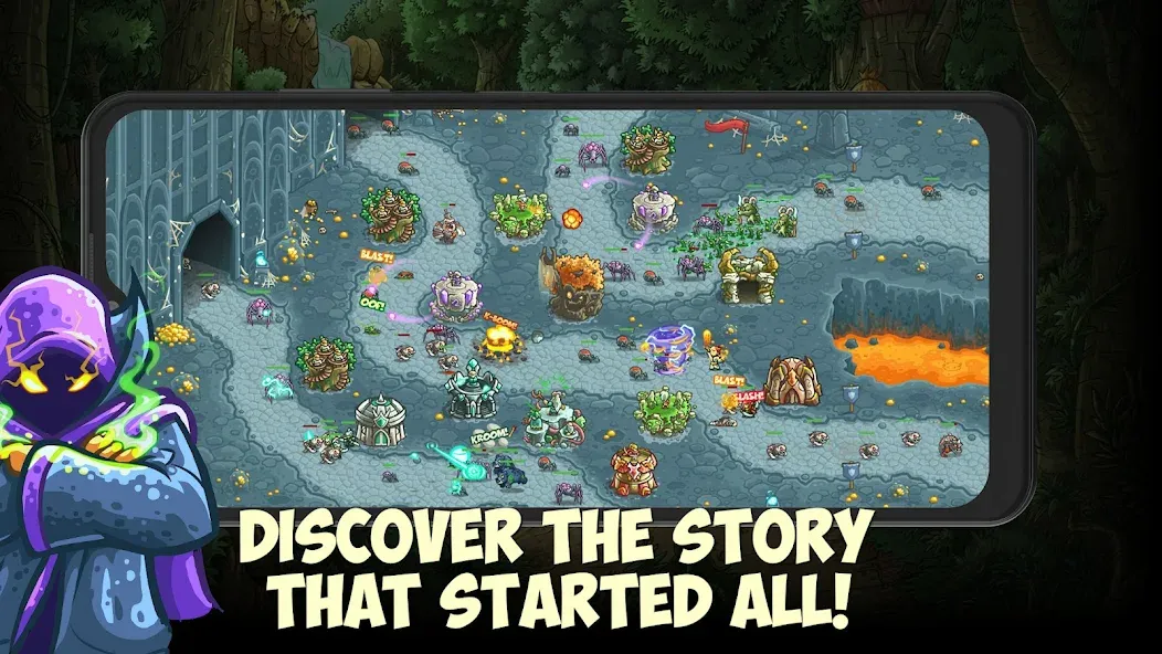 Kingdom Rush Origins TD (Кингдом Раш Ориджинс)  [МОД Много монет] Screenshot 5