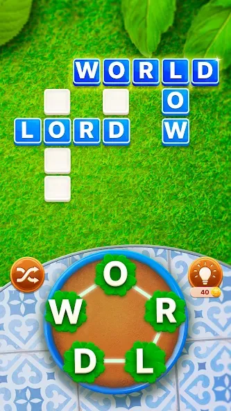 Word Garden : Crosswords (Уорд Гарден)  [МОД Все открыто] Screenshot 2