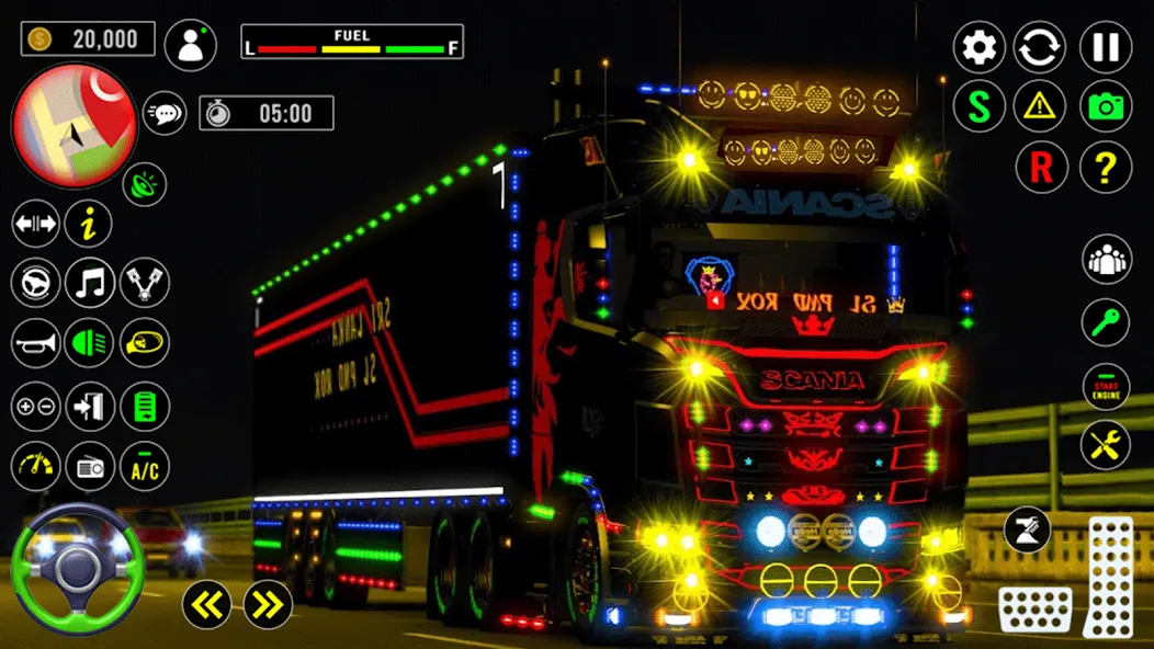 US Truck City Transport Sim 3d  [МОД Menu] Screenshot 1