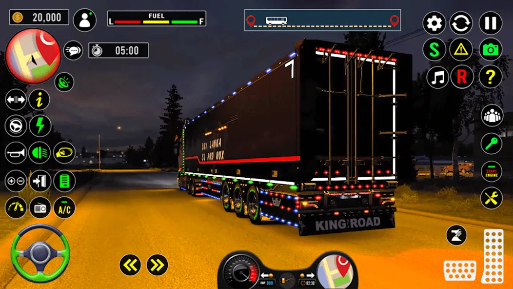 US Truck City Transport Sim 3d  [МОД Menu] Screenshot 2