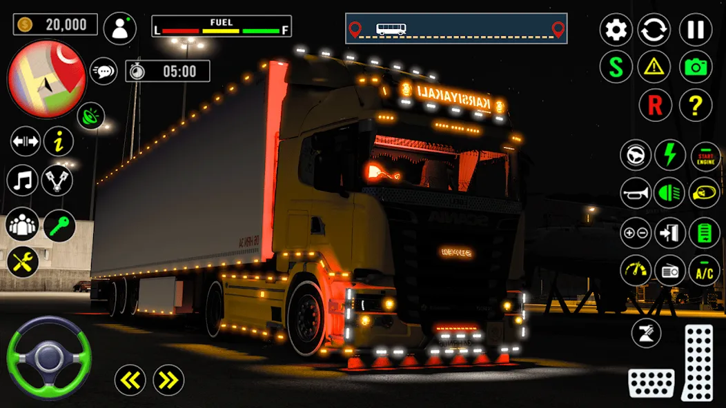 US Truck City Transport Sim 3d  [МОД Menu] Screenshot 5