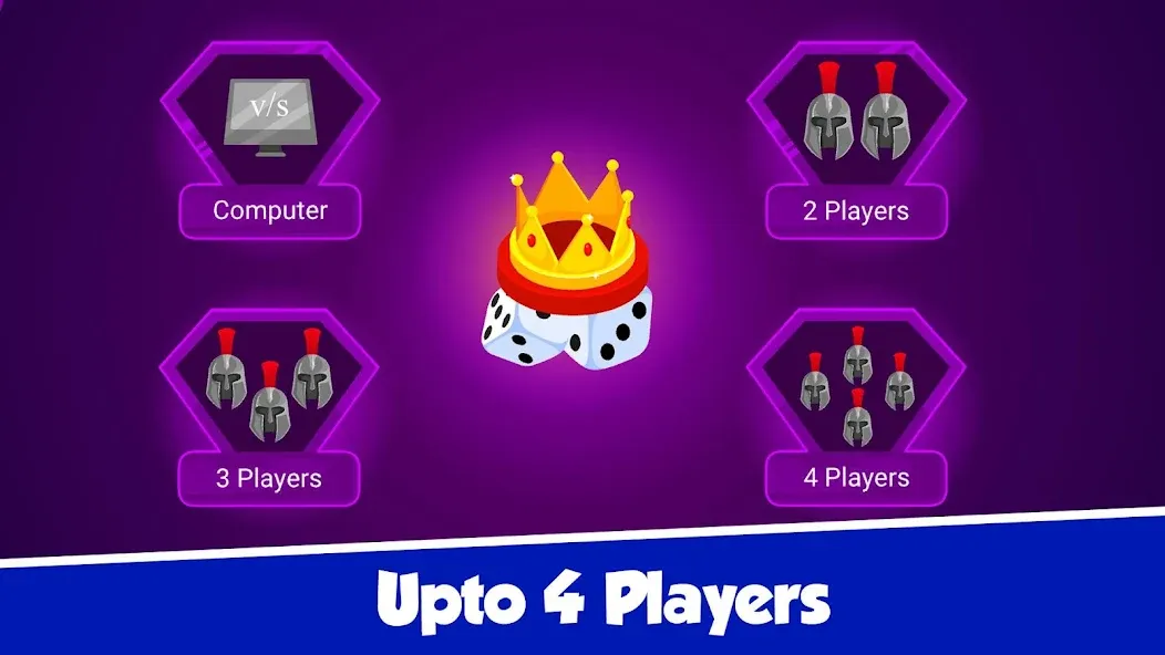 Ludo Offline Dice Board Game  [МОД Бесконечные деньги] Screenshot 5