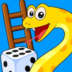 Взломанная Snake and Ladder Games  [МОД Много монет] - последняя версия apk на Андроид