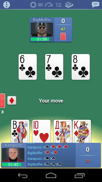 Burkozel card game online  [МОД Unlimited Money] Screenshot 2