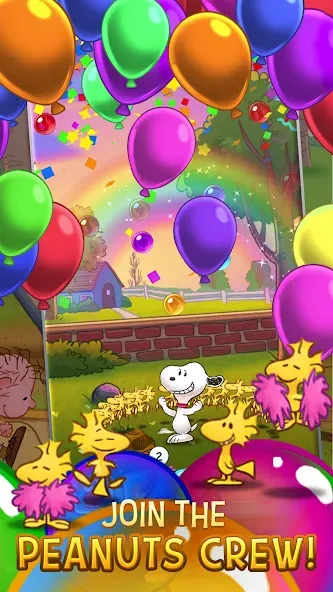 Bubble Shooter - Snoopy POP! (Бабл шутер)  [МОД Menu] Screenshot 5